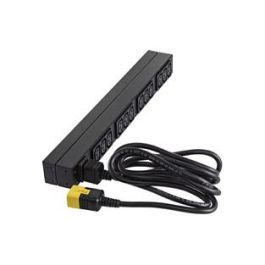 APC AP9565 Rack PDU Basic 1U Monofásico 230V Negro 12 Salidas AC