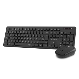 SUBBLIM Combo Business Slim Silencioso Inalambrico 2.4G Negro Precio: 12.59000039. SKU: S0443484