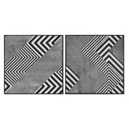 Lienzo Home ESPRIT Poliestireno Lienzo 100 x 4 x 100 cm