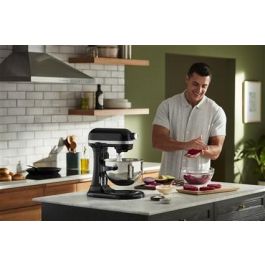 Kitchenaid Robot de cocina profesional Heavy Duty 5,2L negro con 11 velocidades y accesorios opcionales Kitchenaid Robot de cocina profesional Heavy Duty 5,2L negro con 11 velocidades y accesorios opcionales