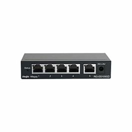 REYEE 5-Port Gigabit unmanaged Switch, 5 Gigabit RJ45 Ports ,Steel Case