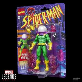 Hasbro Figura Mysterio Spider-Man Marvel Comics 15cm Articulada con Accesorios