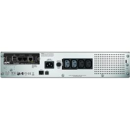 APC SMT750RMI2UNC Smart-UPS 750VA 500W Línea Interactiva Rack 2U con LCD, 4 Salidas AC, Modo Verde y Gestión de Red
