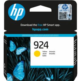 HP 924 Cartucho de Tinta Original Amarillo, Rendimiento Estándar, 400 páginas, Pack individual Precio: 37.8900005. SKU: B1BKXG2LG2