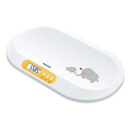 Beurer BY-90 Báscula para Bebés con Bluetooth, Pantalla LCD 2.3 cm, Auto Tara, Peso Máximo 20 kg Precio: 61.90000025. SKU: B16EDPXGLZ