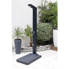 Ubbink UBB8711465055185 Ducha Solar de Exteriores con Soporte, Depósito de Agua de 20 Litros y Fabricada en Madera de Teca Ubbink UBB8711465055185 Ducha Solar de Exteriores con Soporte, Depósito de Agua de 20 Litros y Fabricada en Madera de Teca