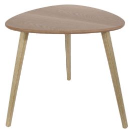 Home Deco Factory Juego 2 Mesas Nido Triangulares Essentiel Con Tres Patas Medidas 48x48cm H.45cm Y 33x33cm H.40cm