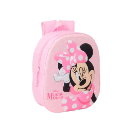 Mochila Infantil Minnie Mouse Rosa 27 x 33 x 10 cm 3D Precio: 11.49999972. SKU: B1EJ4GGJJW