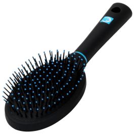 Cosmetic Club Cepillo Pelo Plano Redondo Detalles Colores Surtidos Blanco Azul Fucsia