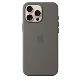 APPLE iPhone 16 Pro Max - Funda de Silicona con MagSafe - Gris Piedra