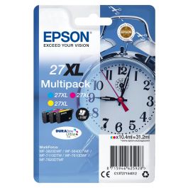 Epson WorkForce WF-3000 y WF-7000 Multipack (C,M,Y)de Alta Capacidad nº27XL Precio: 100.79000041. SKU: S7732826