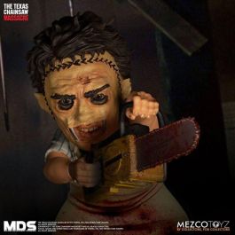 MEZCO TOYZ Figura articulada Leatherface La Matanza de Texas 15cm con accesorios