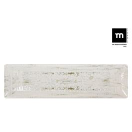 La Mediterranea - Fuente rectangular "Idris", bronce, 30 x 8 x 2 cm, 290 g, decoración de mesa o jardín (24 Unidades) Precio: 22.58999941. SKU: S2208115