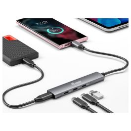 Equip Hub USB Tipo C 4 Puertos USB 3.2 Gen 1 5 Gb/s 128963