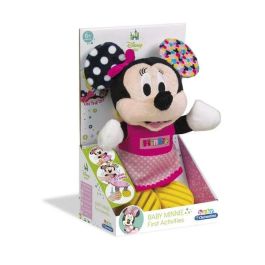 Sonajero minnie peluche texturas con mordedor 18x28x11 cm