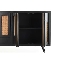 Buffet DKD Home Decor Negro Natural 40 x 90 x 160 cm