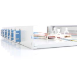 DIGITUS LWL Spleißbox 1HE bestückt 6x SC DX OS2 grau
