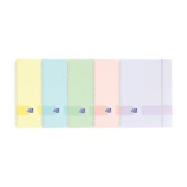 Carpeta Fundas (Tarifario) Oxford Live&Go Espiral Pp A4 20 F. Con Goma Surtido (5 Colores Pastel) (Set de 10) Precio: 57.69000006. SKU: B1C6BD45P7