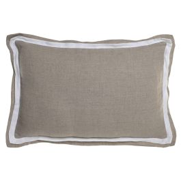 DKD Home Decor Cojín Tradicional de Lino Natural 40 x 60 cm (2 Unidades) India lino 1c25 con Cremallera Precio: 48.98999963. SKU: B18EKL5EQ8