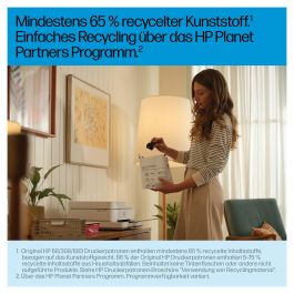 HP Cartucho Tinta Negro Nº 308 Serie Envy 6110, 6120, 6130, 6520, 6530