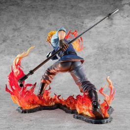 Megahouse Figura PVC One Piece Sabo Puño de Fuego Hikken 15cm