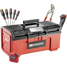 Facom Caja de Herramientas 19'' BAO con 19 Herramientas, cierres metálicos, destornilladores Protwist, llaves y alicates.