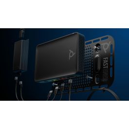 HP Poly Studio G62 Sistema de Videoconferencia 4K Ultra HD para 10 Personas con Soporte de Montaje TAA