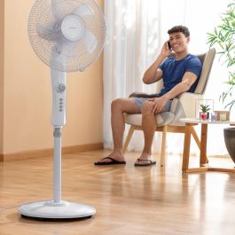 Ventilador de Pie InnovaGoods Freshinn Blanco 45 W Ventilador de Pie InnovaGoods Freshinn Blanco 45 W