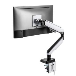 Ewent Soporte Mesa EW1509 Vesa Hasta 49 Pulgadas, RGB, Ajuste Ergonómico, 20 kg, 75x75/100x100 mm, Negro Mate y Gris Claro Ewent Soporte Mesa EW1509 Vesa Hasta 49 Pulgadas, RGB, Ajuste Ergonómico, 20 kg, 75x75/100x100 mm, Negro Mate y Gris Claro