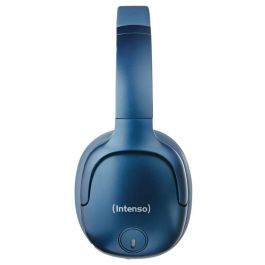 Intenso Auriculares Over-Ear Inalambrico O400HA Azul con Cancelación de Ruido Activa Bluetooth 5.3 Hasta 75 Horas Batería