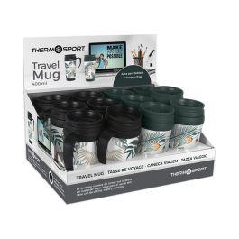 Travel Mug Decorada 400 ml 2 Surtidos - Thermosport (12 Unidades) Travel Mug Decorada 400 ml 2 Surtidos - Thermosport (12 Unidades)
