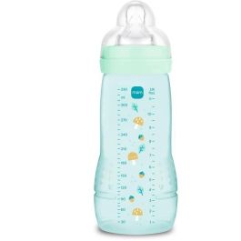 Mam MAM9001616857997 Biberón Easy Active +6 meses 330 ml Tetina X-flow Hielo