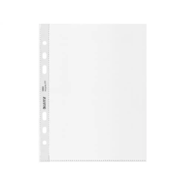 Fundas Leitz Negro Transparente Polipropileno Plástico