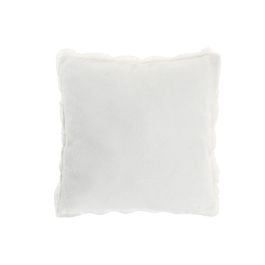 DKD Home Decor Cojín Urban Crudo de Poliéster 45x45 cm con Cierre Cremallera (Set de 2 Unidades)