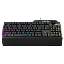 Asus TUF Gaming K1 Teclado Gaming RGB con Reposamuñecas Desmontable, Teclas Programables, 90MP01X0-BKSA00 Precio: 67.88999998. SKU: S7804880