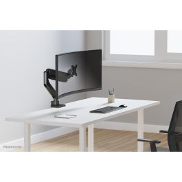 Neomounts DS70PLUS-450BL1 Brazo para Monitor de Resorte de Gas para Pantallas de 17" a 49" Curvas y Ultrawide, Negro