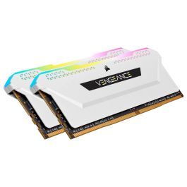 Corsair Vengeance RGB Pro SL White 32GB (2x16GB) DDR4 3200MHz CL16 DIMM Kit Memoria RAM Precio: 392.49999965. SKU: B1FRR2SGE3