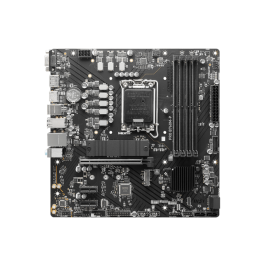Placa MSI Pro B760M-P,Intel,1700,B760,4Ddr5,192Gb,Vga+Hdmi+Dp,4Sata+2M.2,4Usb3.2,Gblan,Matx Precio: 118.49999964. SKU: B16R8RAV6E