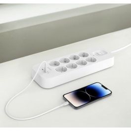 Enchufe Protector Belkin 8 Salidas (Regleta) Con Proteccion Contra Sobretensiones Cable 2 Metros Boton Apagado Dual Usb-C Precio: 100.68999996. SKU: B1KGKXXY5C