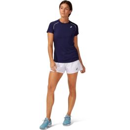 Camiseta de Manga Corta Mujer Asics 2042A157-400 Azul (XS)