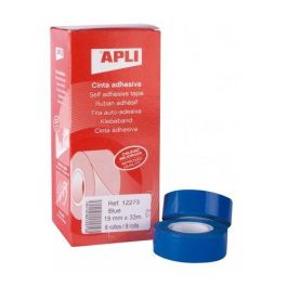 Cinta Adhesiva Apli Azul Rollo 33X19 8 unidades Precio: 11.68999997. SKU: B15299W2HJ