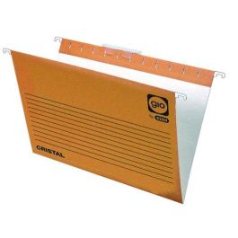 Carpeta Colgante Gio Cart.Cristal Visor Superior V Bicolor 240G Fº Prolongado Paquete De 25 (43200/K30020) Precio: 27.50000033. SKU: B17GA6RMTX