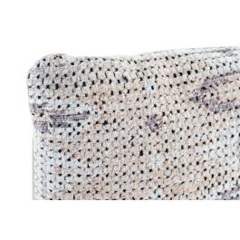 DKD Home Decor Cojín Boho Multicolor de Poliéster 50x30x10 cm con Cremallera Oculta, Pack 2 Unidades