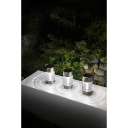 Galix Baliza de Acero Inoxidable con Energía Solar 0.13W, 1 LED Blanco, 10 Lúmenes, 8h Autonomía, para Suelo o Superficie Galix Baliza de Acero Inoxidable con Energía Solar 0.13W, 1 LED Blanco, 10 Lúmenes, 8h Autonomía, para Suelo o Superficie
