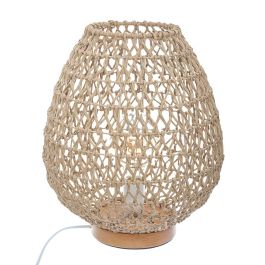 Atmosphera Lámpara de mesa Tressé arena e27 35,5 x 30 cm Precio: 53.49999996. SKU: S7910110