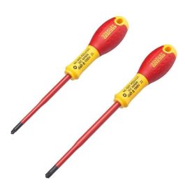 STANLEY FATMAX FMHT0-62649 Juego de 2 Destornilladores Aislados 1000V para Bloques de Terminales PZ1x100 y PZ2x125 Precio: 29.6899999. SKU: B17QELPG9R