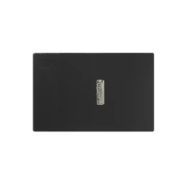 Esselte Carpeta Miniclip Lateral A4 con Tarjetero y Bolsillo Interior, PVC Negro