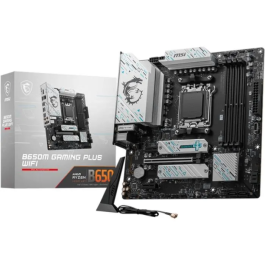 Msi MSI1708736437304 B650M GAMING PLUS WiFi Ranura AM5 micro ATX Placa Base Precio: 375.50000059. SKU: B1BHVVYXED