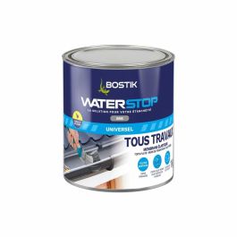Bostik BOS3549212466886 Membrana Impermeabilizante Waterstop para Reparación de Fugas - Envase de 1 kg Gris