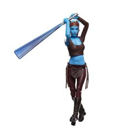HASBRO Star Wars Aayla Secura Revenge of the Sith - Figura articulada 15cm con accesorios